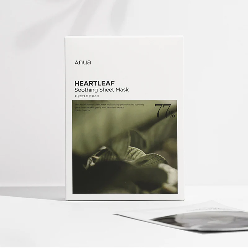 Heartleaf 77% Soothing Sheet Mask - Image 5