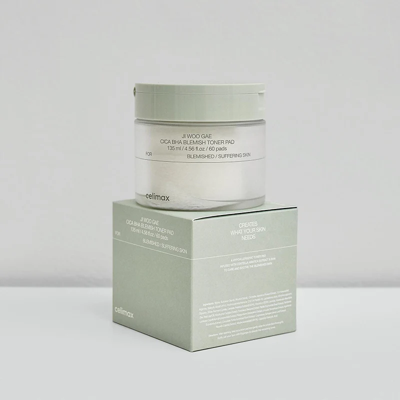 Ji Woo Gae Cica BHA Blemish Toner Pad - Image 10