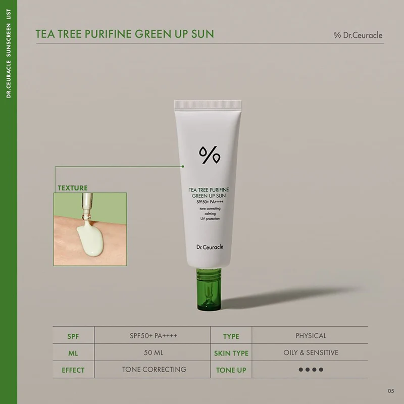 Tea Tree Purifine Green Up Sun - Image 4
