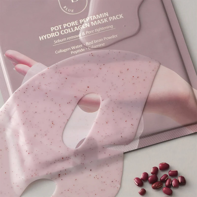 Pot Pore Peptamin Hydro Collagen Mask Pack - Image 3