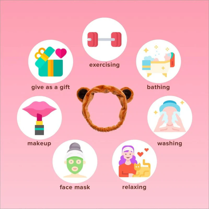 Brown Bear Headband - Image 3