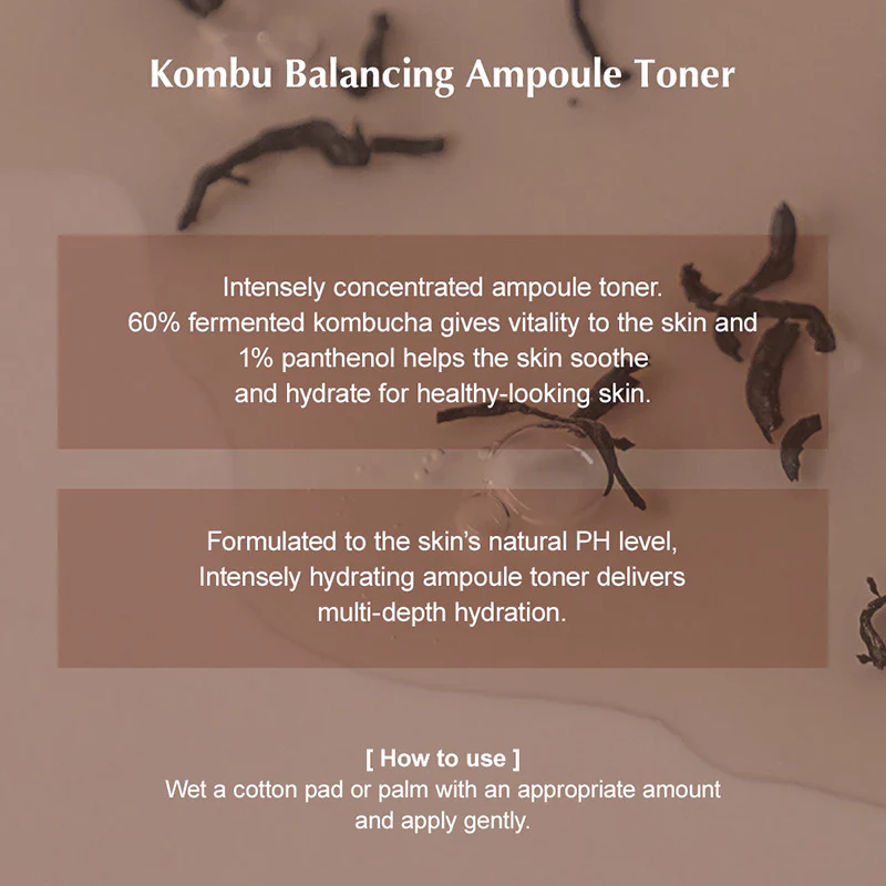 Kombu Balancing Ampoule Toner - Image 7