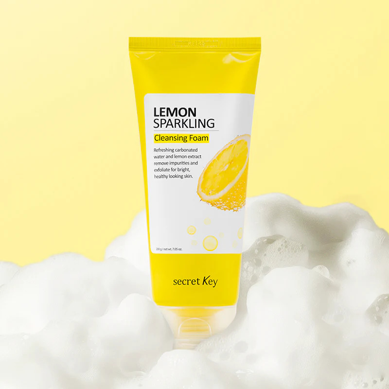 Lemon Sparkling Cleansing Foam - Image 2