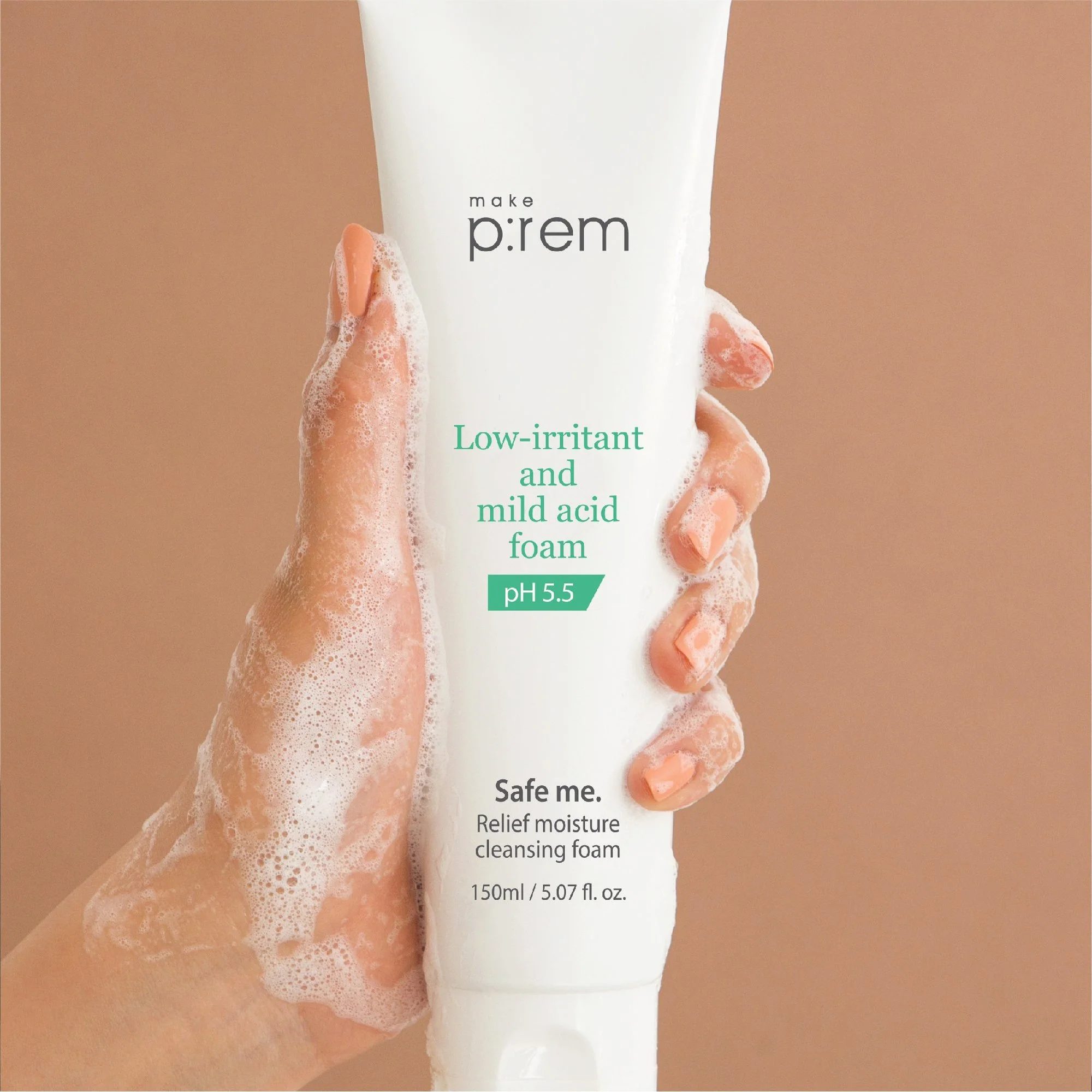 Safe Me Relief Moisture Cleansing Foam - Image 2