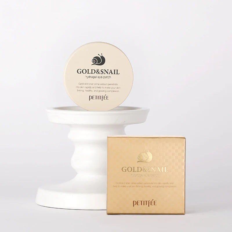 Gold & Snail Hydrogel Eye Patch - Image 6