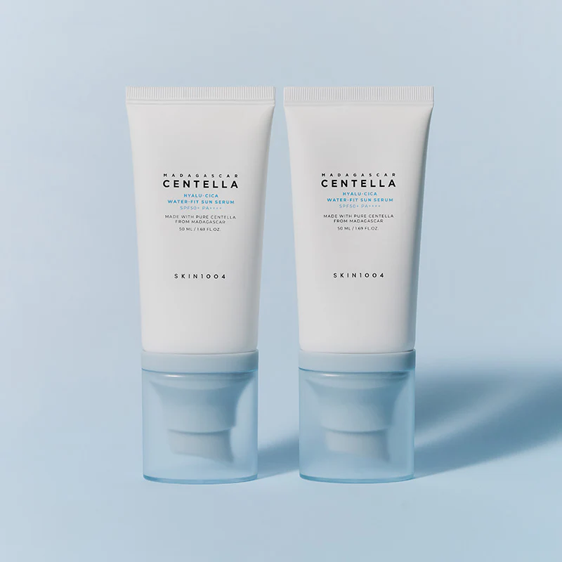Madagascar Centella Hyalu-Cica Water-Fit Sun Serum Twin Pack - Image 3